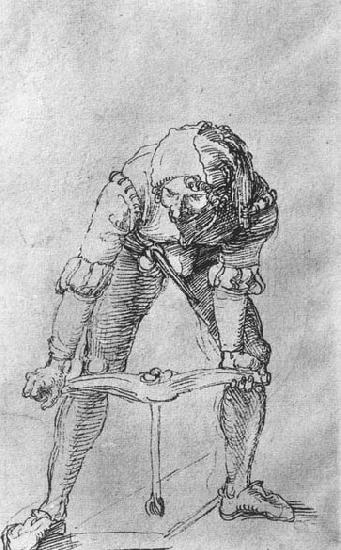  Study of a Man with a Drill